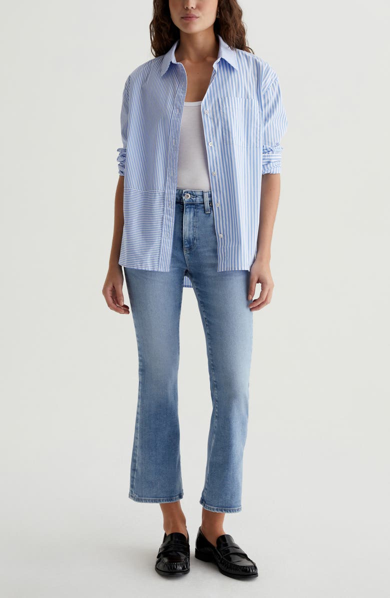 AG Farrah Mid Rise Crop Bootcut Jeans, Alternate, color, 