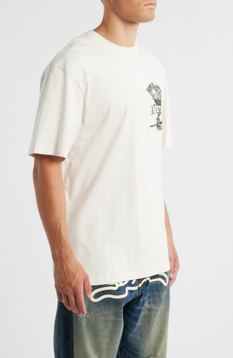ICECREAM Spoon Oversize Graphic T-Shirt, Alternate, color, Antique White