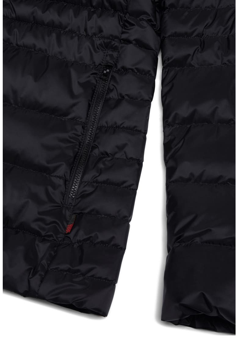 Tech Windproof & Waterproof Hooded Puffer Jacket, Alternate, color, BLACK
