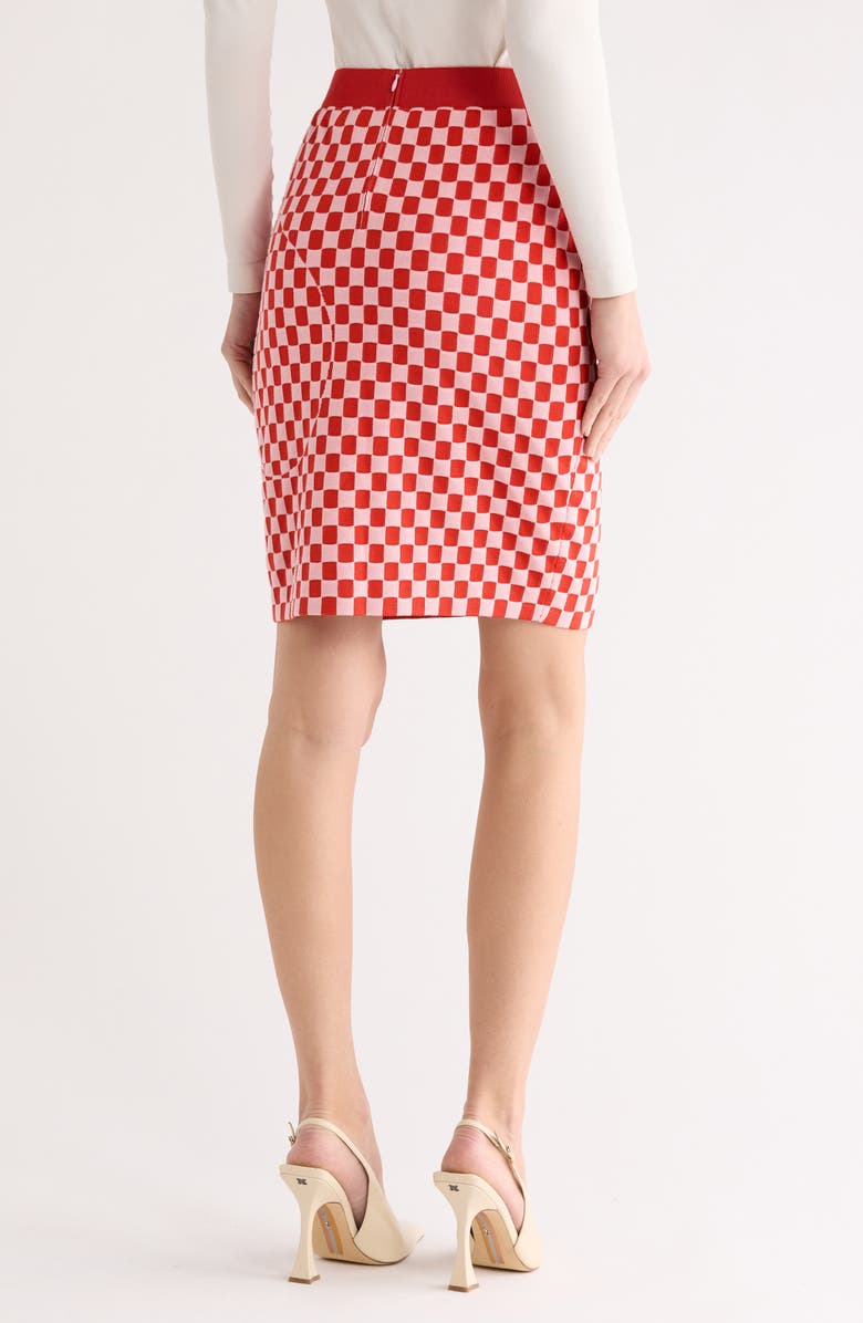 Akris High Waist Knit Skirt, Alternate, color, Love-Waterlily