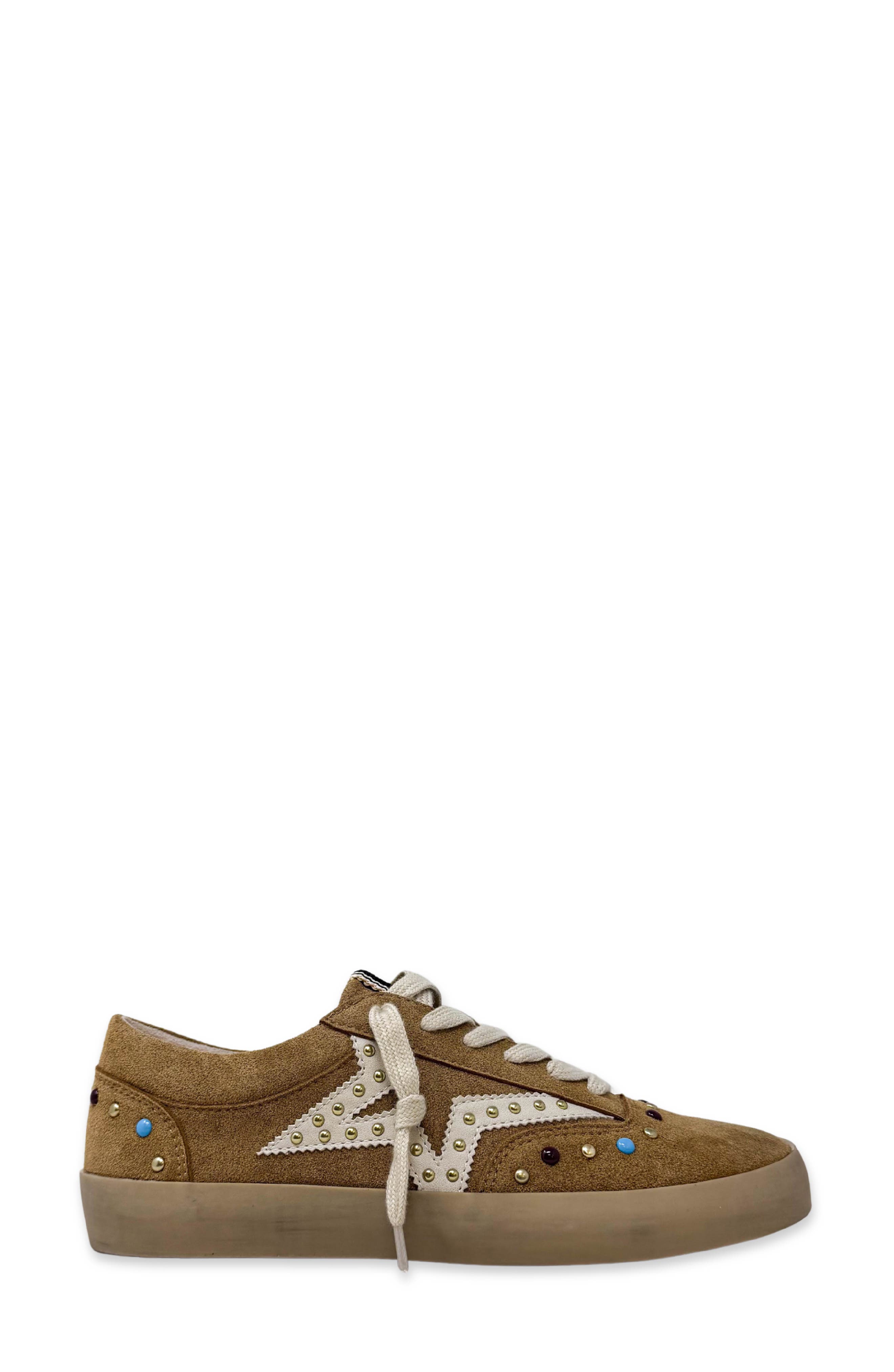 Sierra Sneaker, Alternate, color, CAMEL SUEDE
