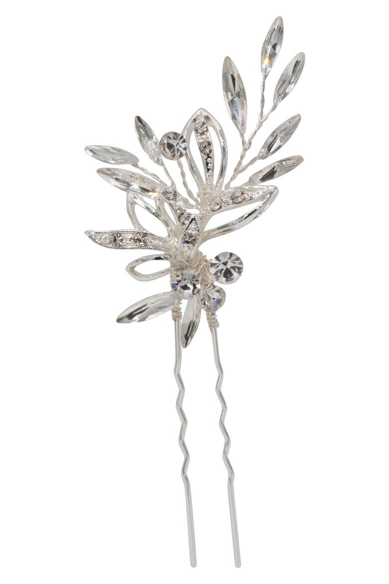 Raiza Hair Pin (Nordstrom Exclusive), Main, color, SILVER