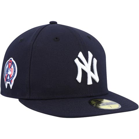 Men's New Era Navy New York Yankees 9/11 Memorial Side Patch 59FIFTY Fitted Hat