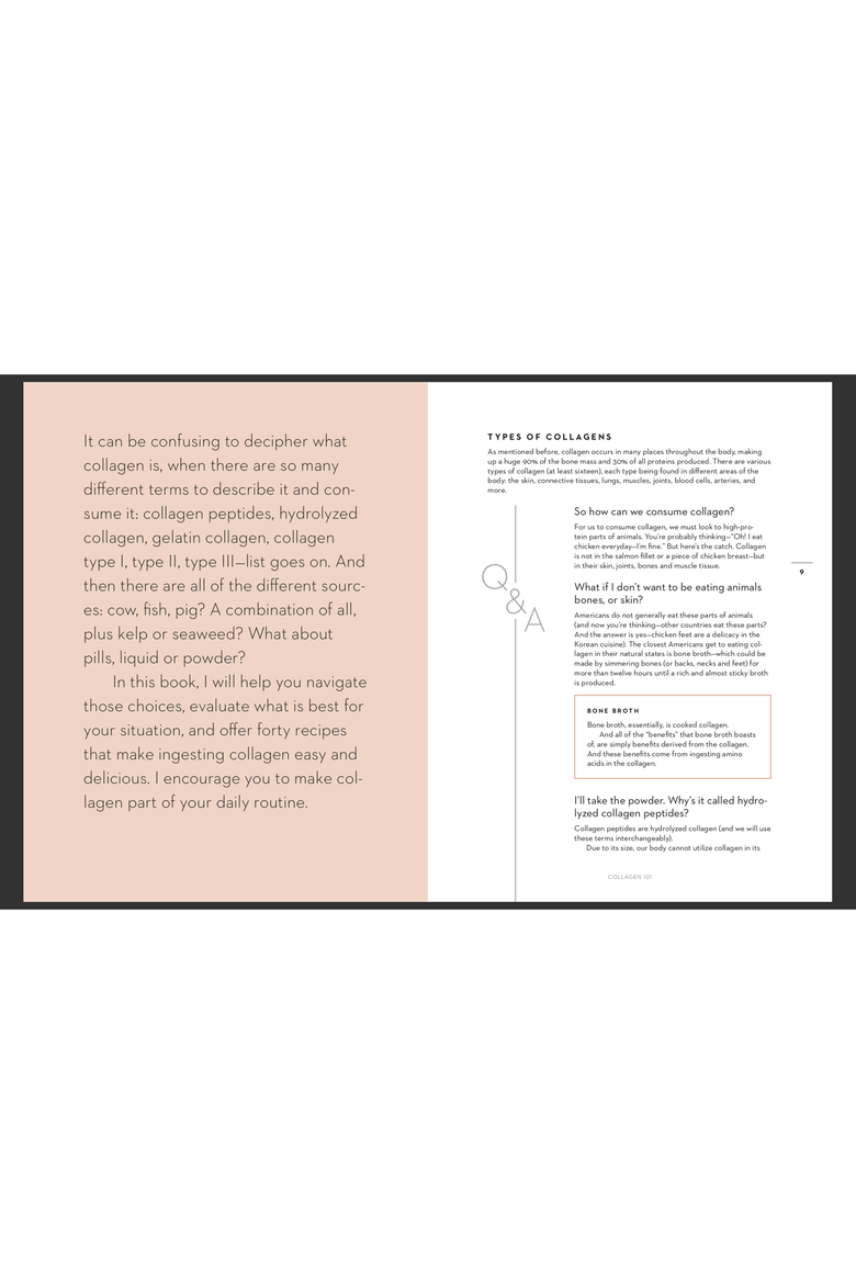 The Collagen Glow Founder's Cookbook, Alternate, color, Gray/ Neutral