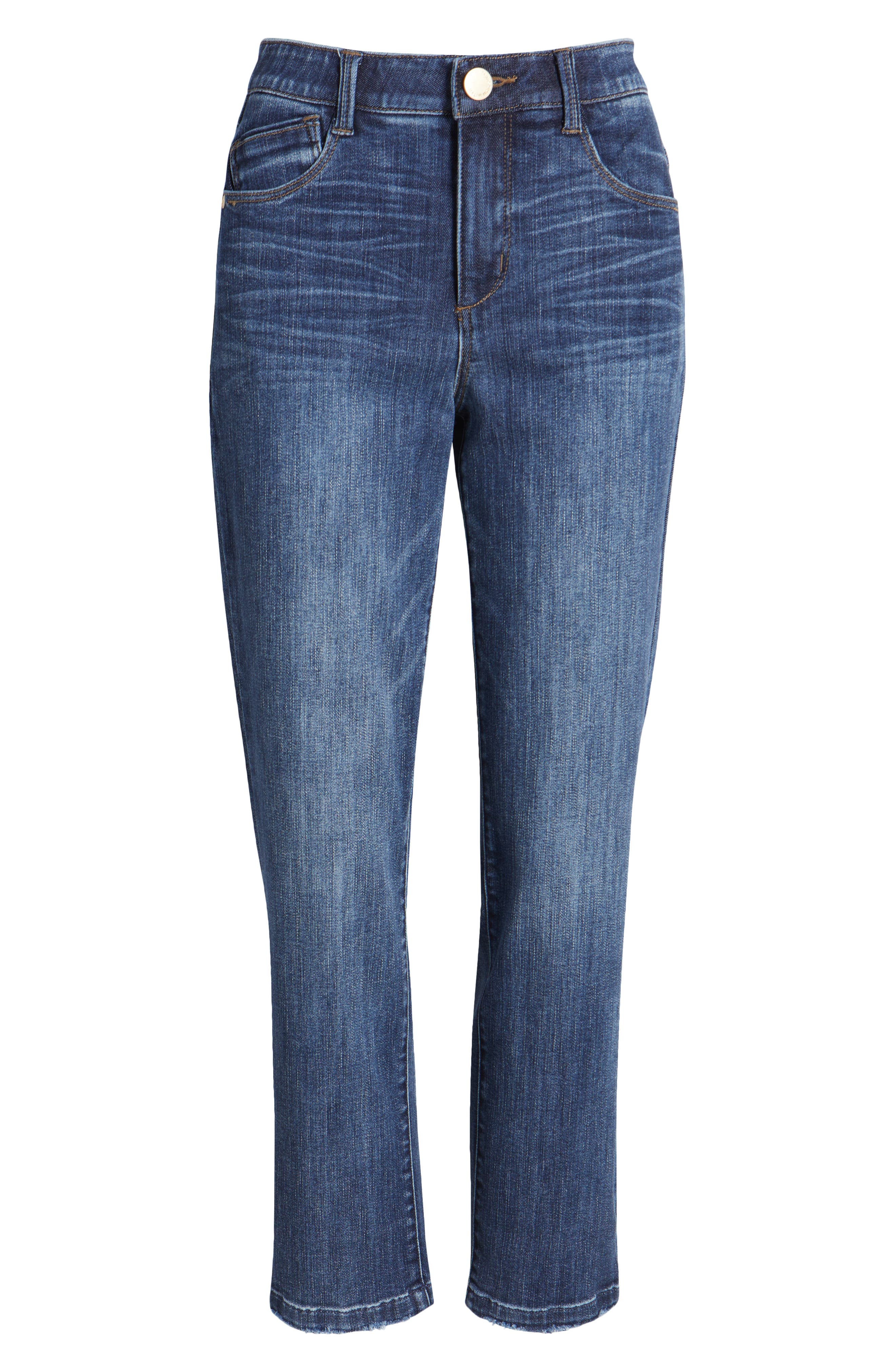 Женские Wit & Wisdom Logan High Waist Ankle Slim Straight Leg Jeans — фото 5