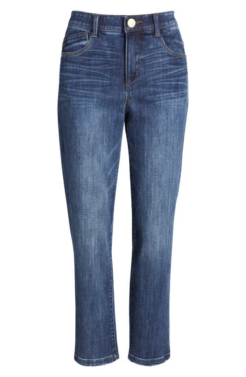 WIT & WISDOM WIT & WISDOM LOGAN 'AB'SOLUTION HIGH WAIST ANKLE SLIM STRAIGHT LEG JEANS