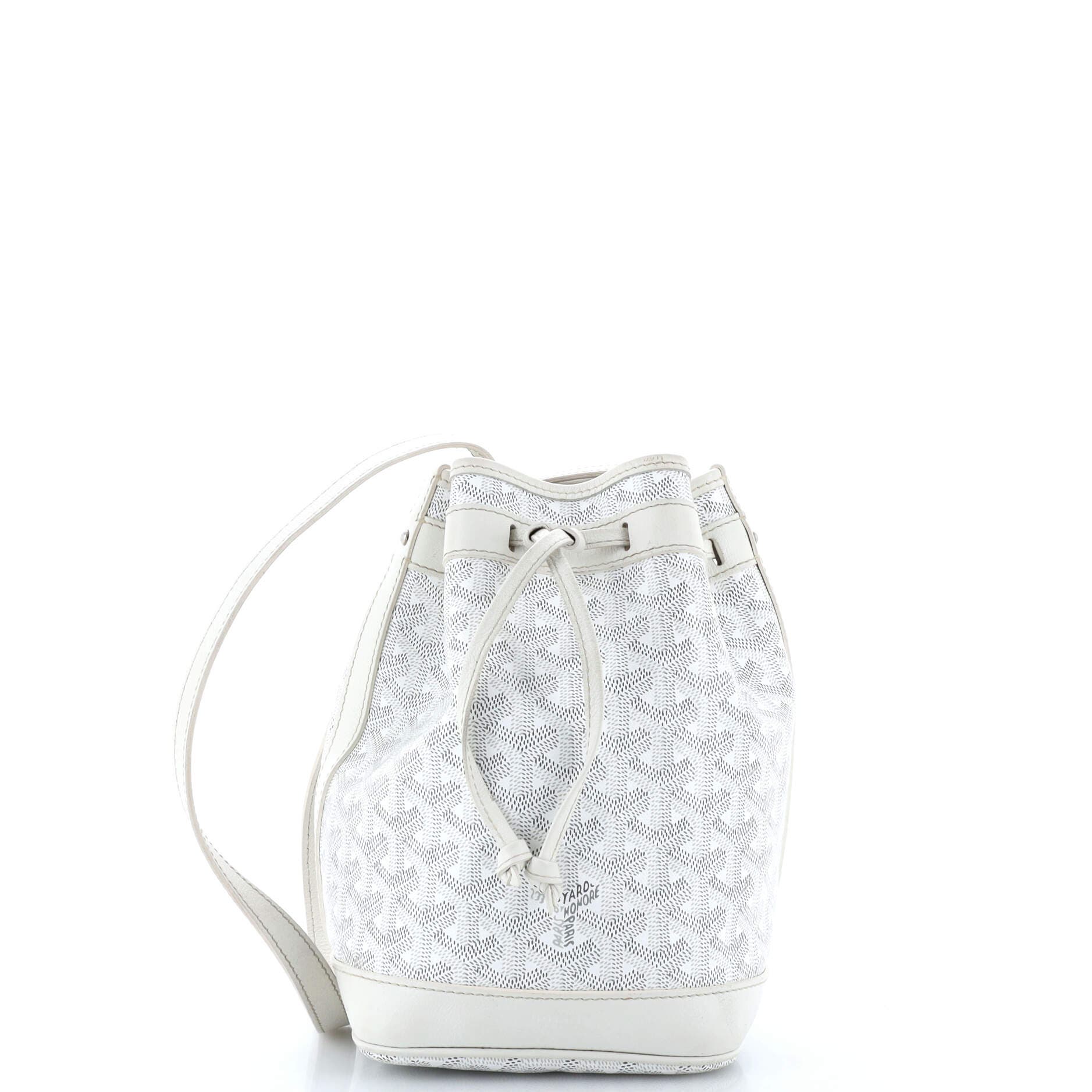 Pre-Owned Goyard Petit Flot Bucket Bag Coated Canvas PM, Main, color, 