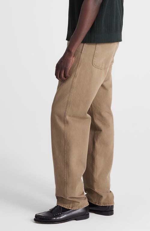 Madewell The 1991 Straight Leg Jeans In Brown