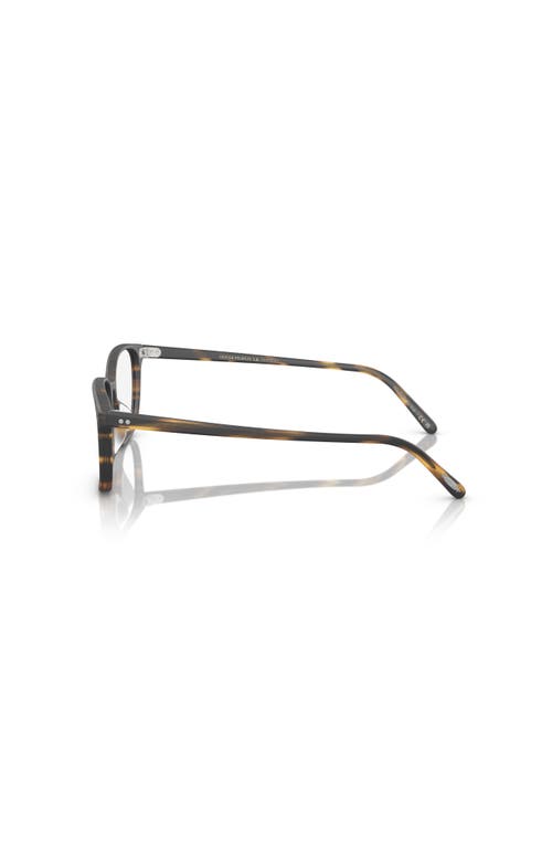 Oliver Peoples 51mm Square Optical Glasses In Black