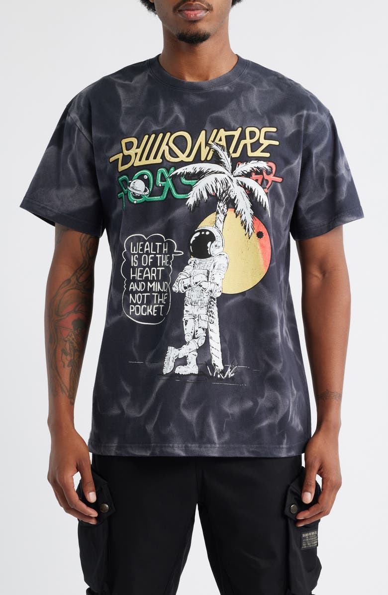Billionaire Boys Club Chill Cotton Graphic T-Shirt, Main, color, Black