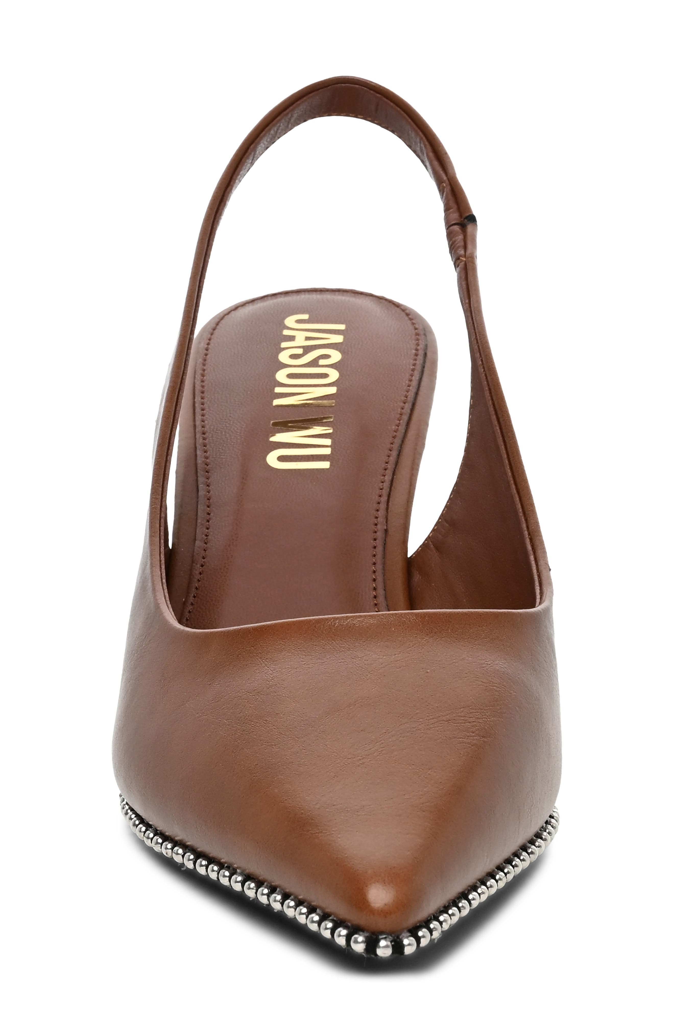 Pointed Toe Slingback Pump, Alternate, color, TAN