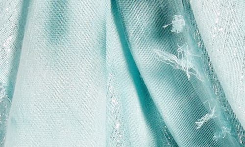 Tasha Print Scarf In Blue
