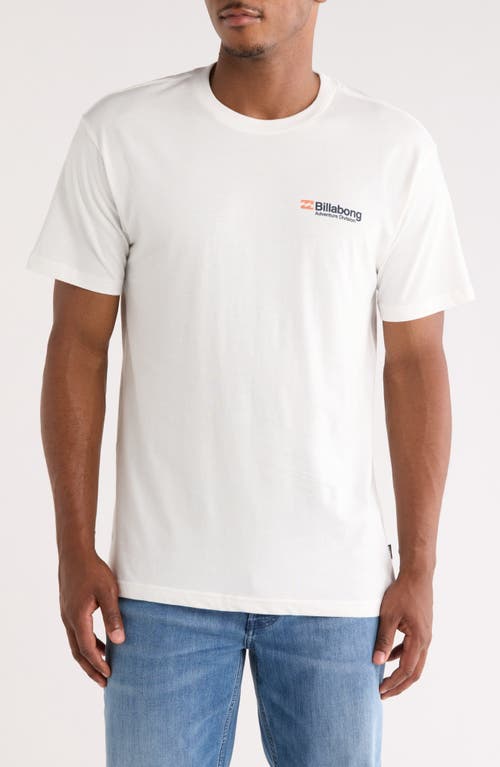 Billabong Abandon Adventure Division Graphic T-Shirt in Off White  product