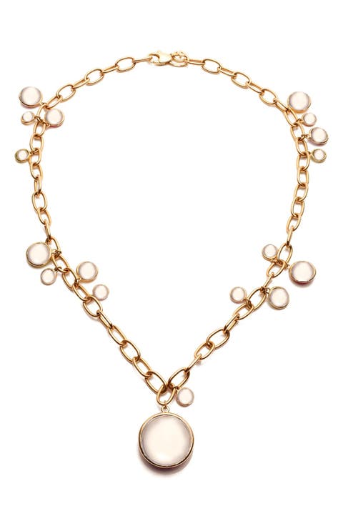 Mischief Disc Pendant Necklace