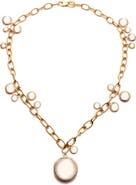 GOSHWARA Mischief Disc Pendant Necklace