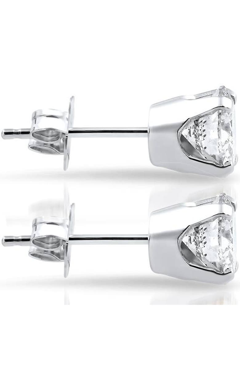 Bliss Diamond VS .65ct Diamond Studs 14K Gold Lab Grown, Alternate, color, 14K White Gold