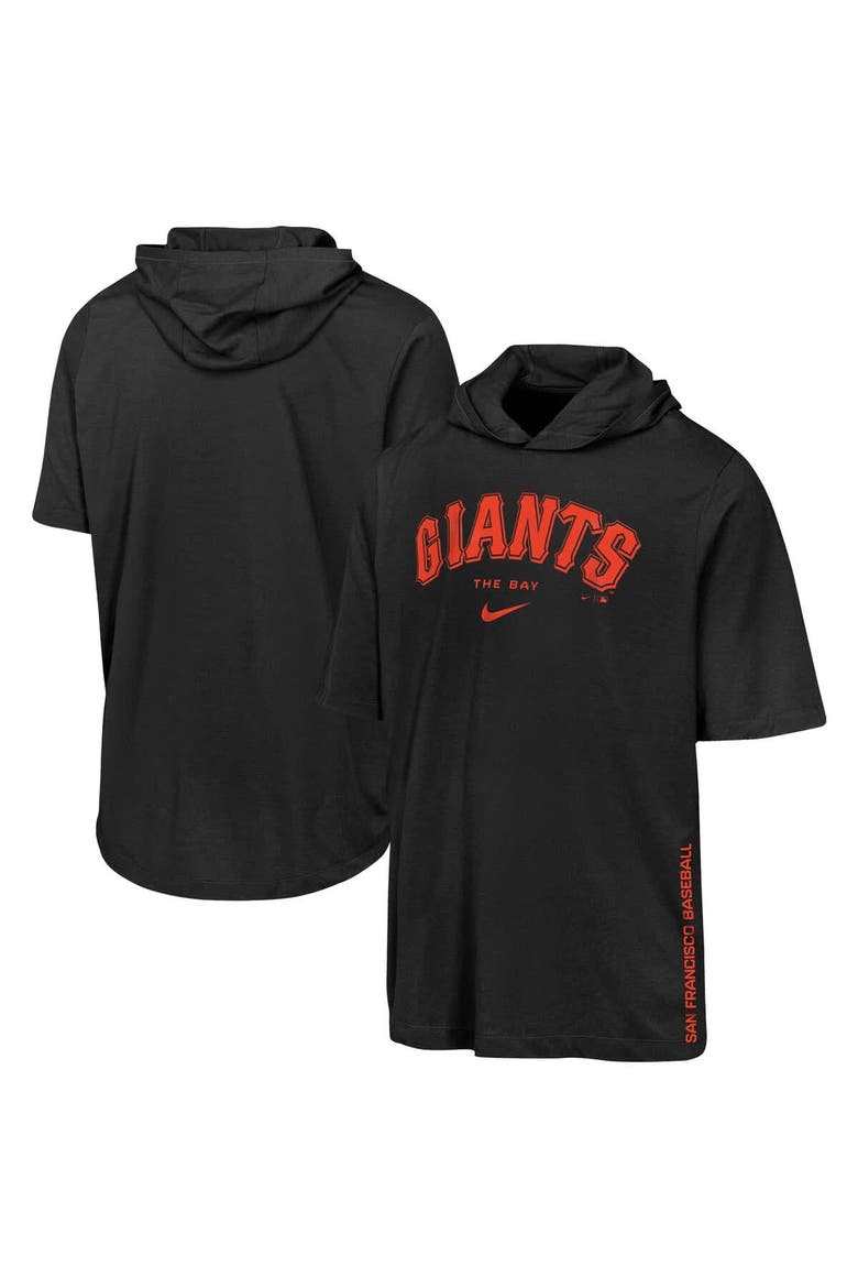 Youth Nike  Black San Francisco Giants Dri-FIT Hooded T-Shirt, Main, color, Black