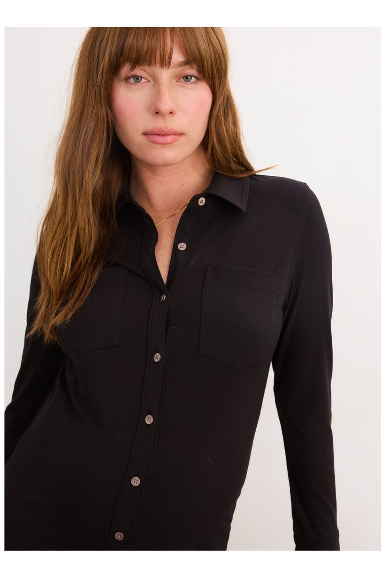 The Bodyflex Bombshell Nursing Jumpsuit, Alternate, color, Black
