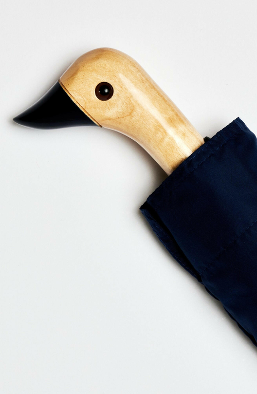 Original Duckhead Eco-friendly Compact Duck Umbrella In Blue
