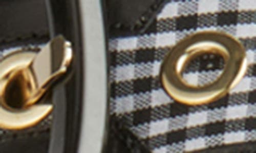 Lk Bennett Rory Slide Sandal In Black/white