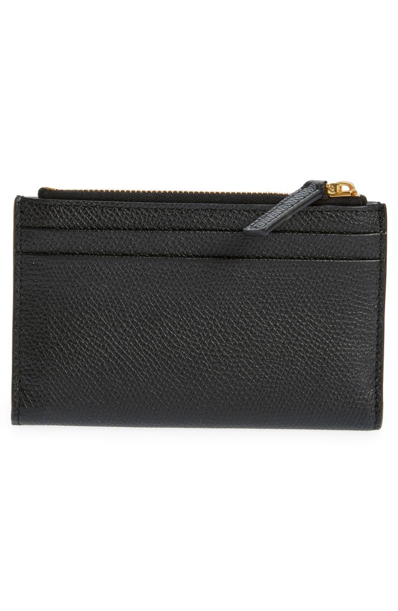 Valentino Garavani VLOGO Leather Card Case, Alternate, color, 