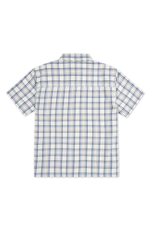 Abercrombie Kids Kids' Simple Life Plaid Cotton Button-up Shirt In Gray
