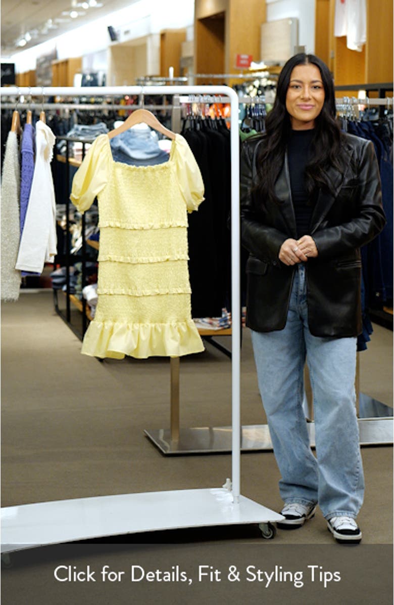 Kids' Ruffle Smocked Sundress, sales video thumbnail