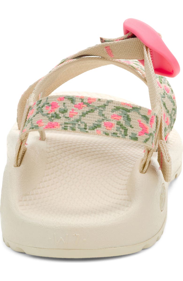 Chaco Z1 Classic Embroidered Garden Sandal, Alternate, color, Botanic Pink