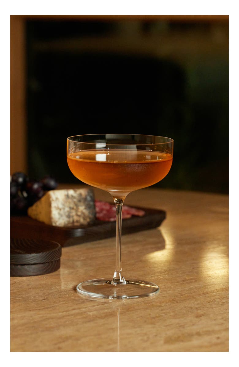 Fable Set of 4 The Coupe Cocktail Glasses, Alternate, color, Clear