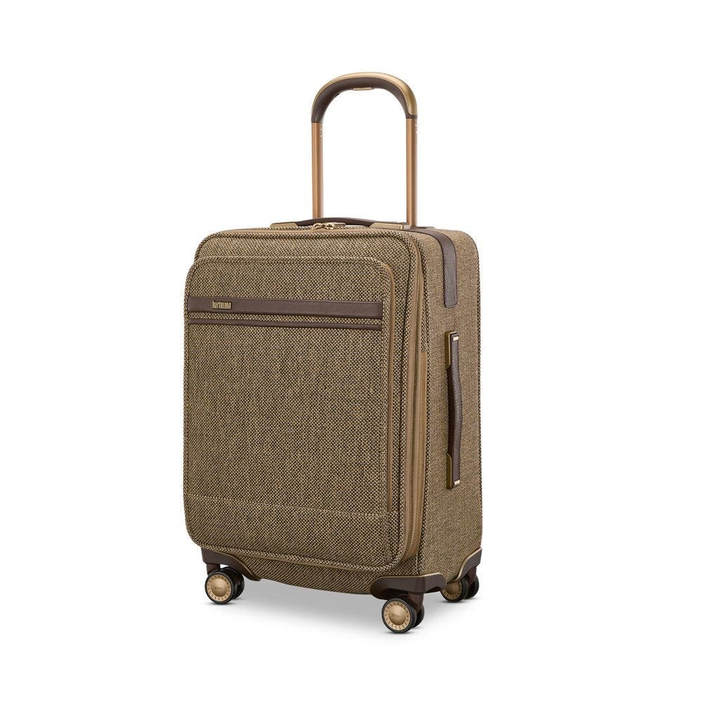 Hartmann Tweed Carry-On Expandable Spinner, Alternate, color, Tweed/Natural Leather