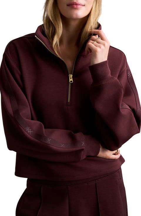Dreamglow Track Half Zip Performance Pullover