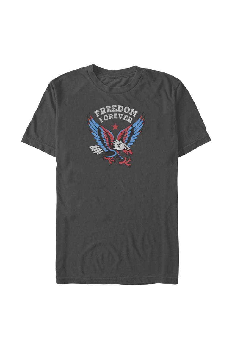 Men's Lost Gods America Freedom Forever  Graphic T-Shirt, Main, color, Charcoal