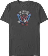 Lost Gods Mens Lost Gods America Freedom Forever T Shirt