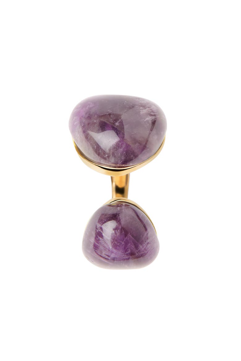 Gravity Stone Ring, Alternate, color, Amethyst