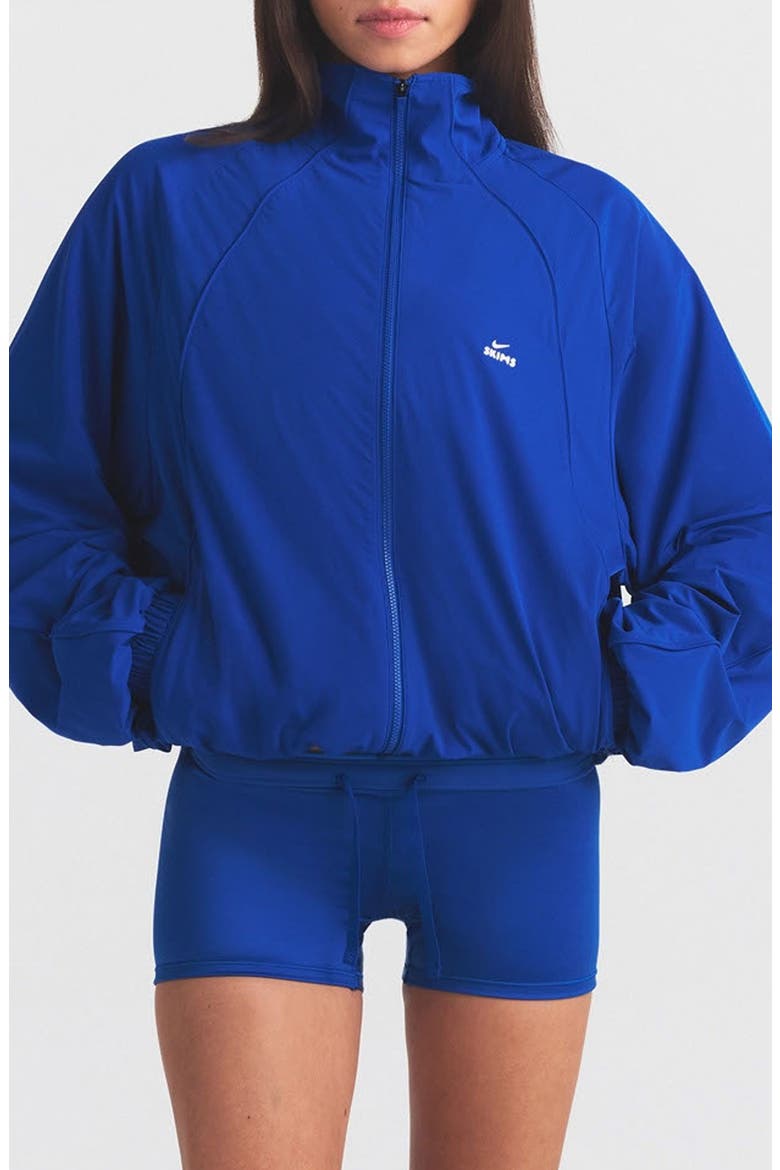 NikeSKIMS Oversize Stretch Nylon Jacket (Women) | Nordstrom