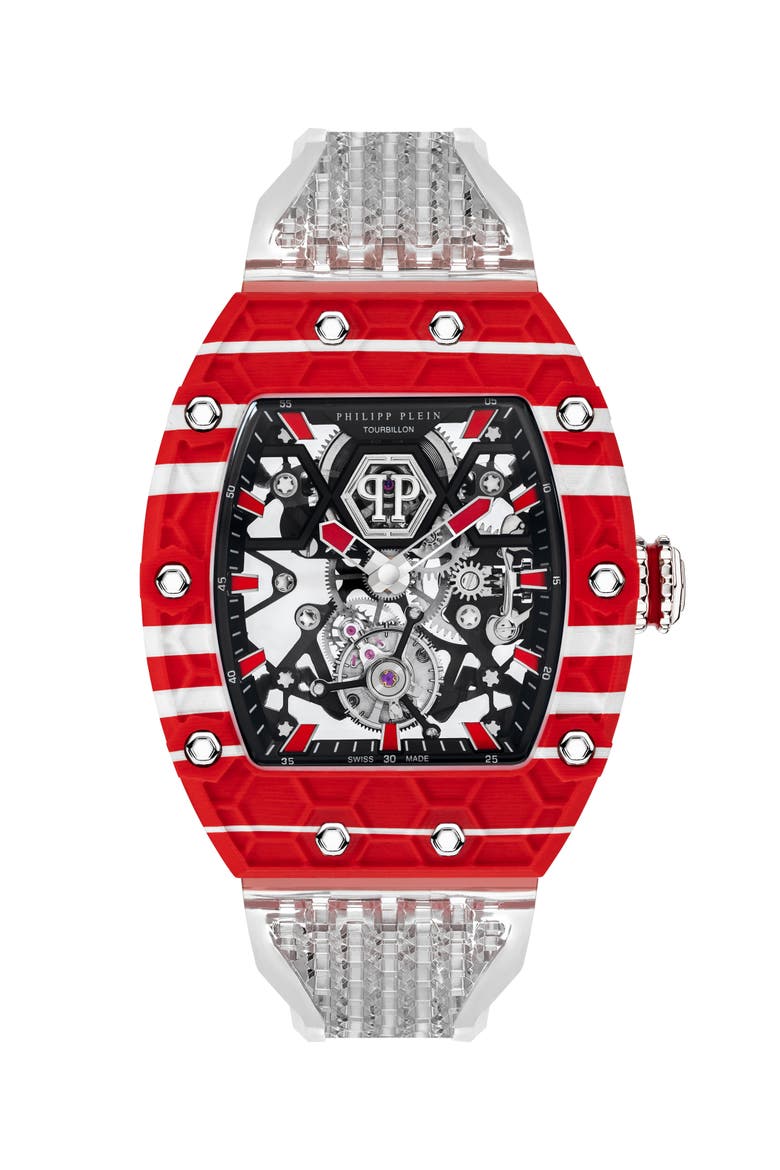 Watch Men, Main, color, red/white