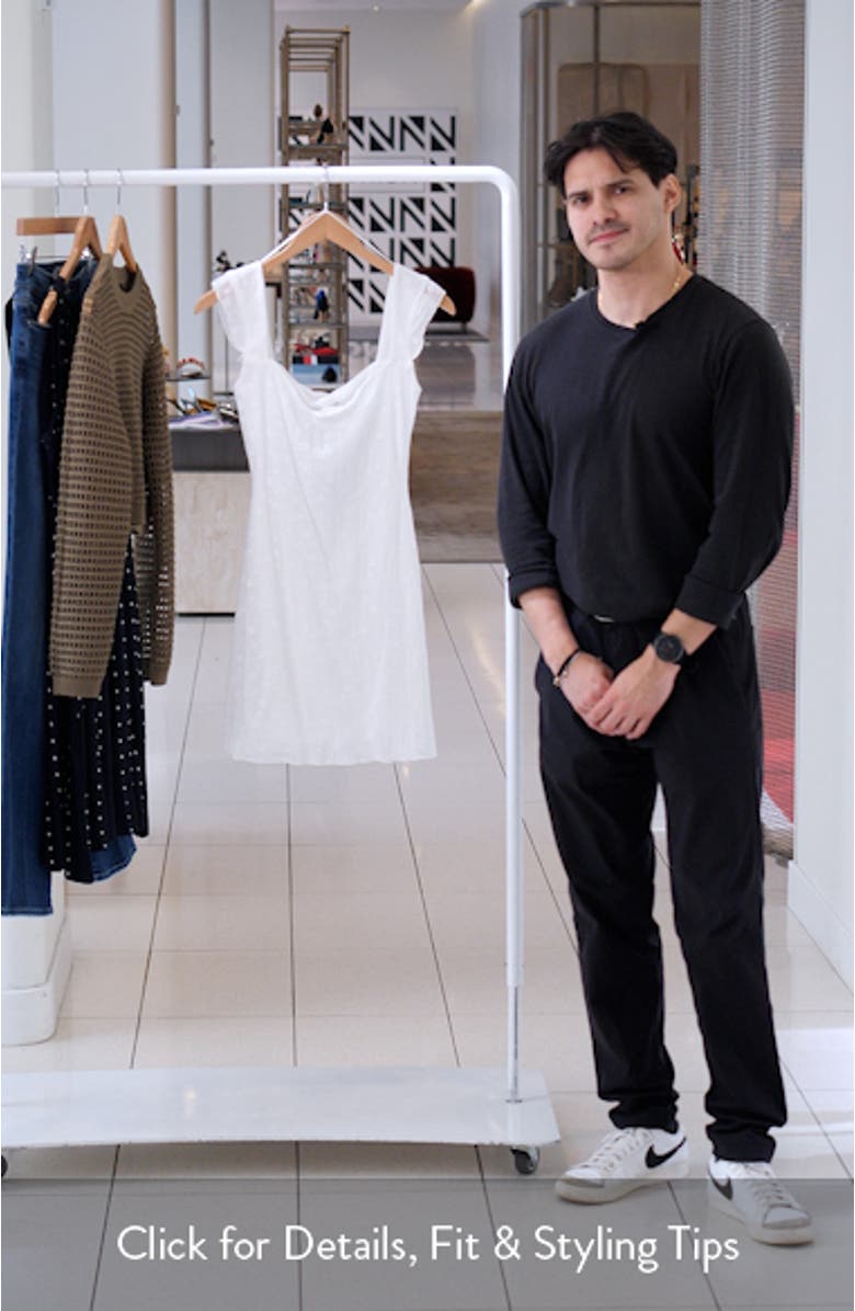 Lanchester Cap Sleeve Minidress, sales video thumbnail