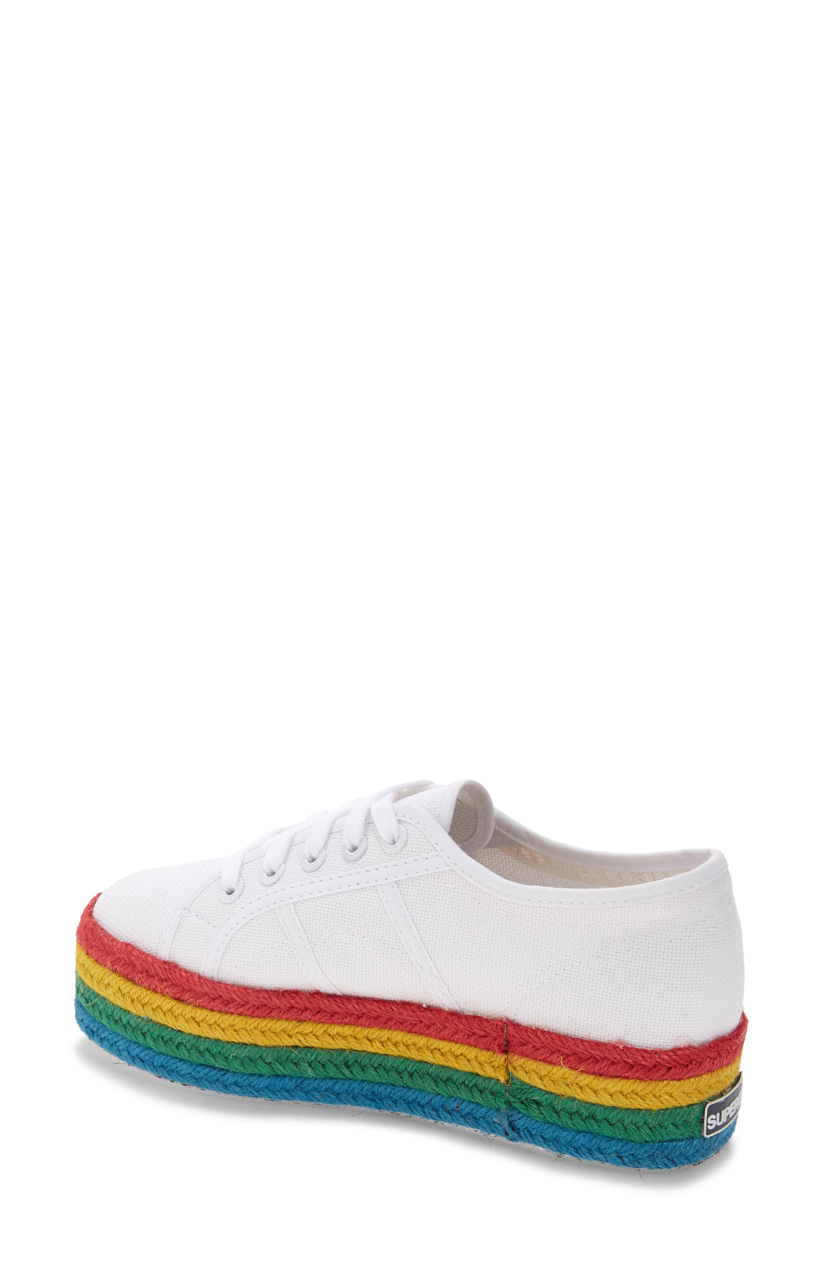 Superga Cotcoloropew Espadrille Sneaker, Alternate, color, 