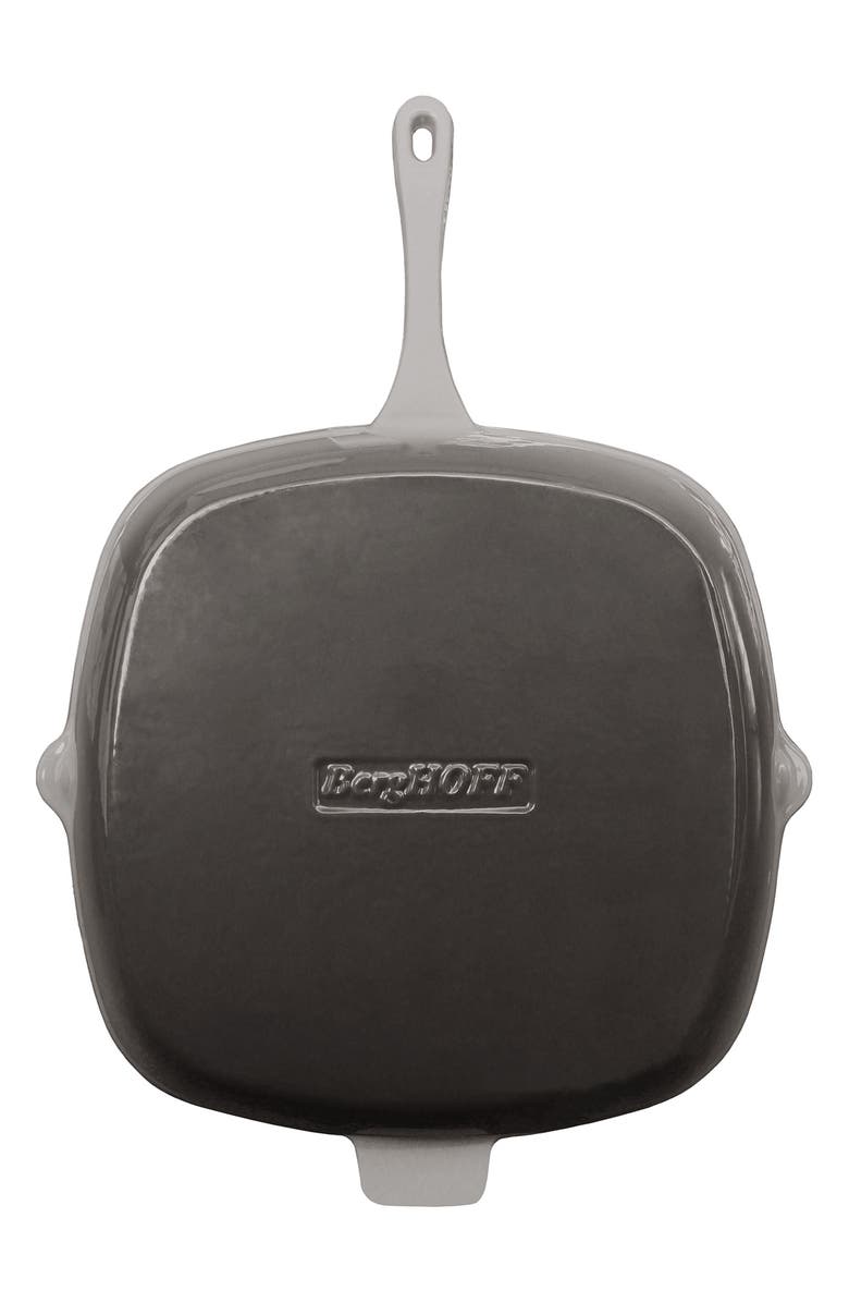 BergHOFF International 11" Cast Iron Square Grill, Alternate, color, Grey