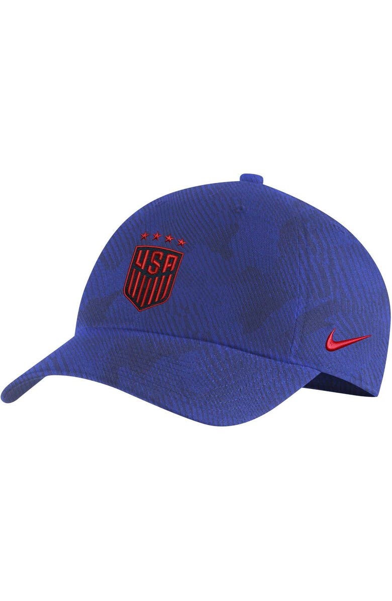 Nike Men's Nike Royal USWNT Campus Performance Adjustable Hat, Main, color, 