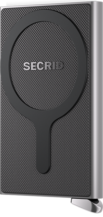 Secrid Cardprotector+ Fluted For Magsafe In Black