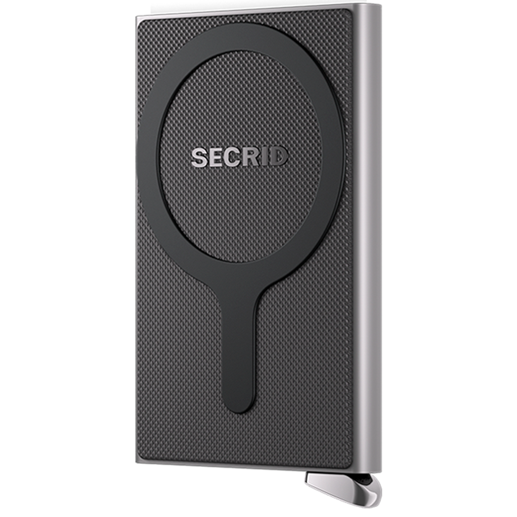 Secrid Cardprotector+ Fluted For Magsafe In Black