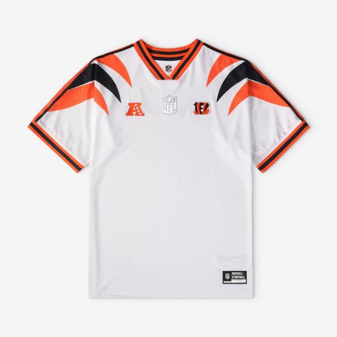Men's Fanatics White Cincinnati Bengals Football x Football V-Neck Fan Top