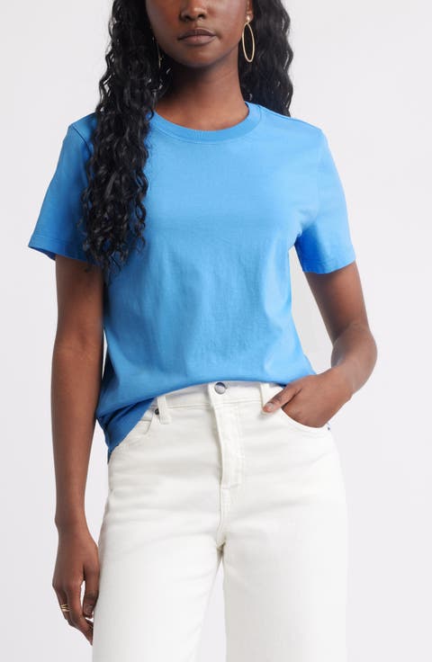 Cotton Crewneck T-Shirt