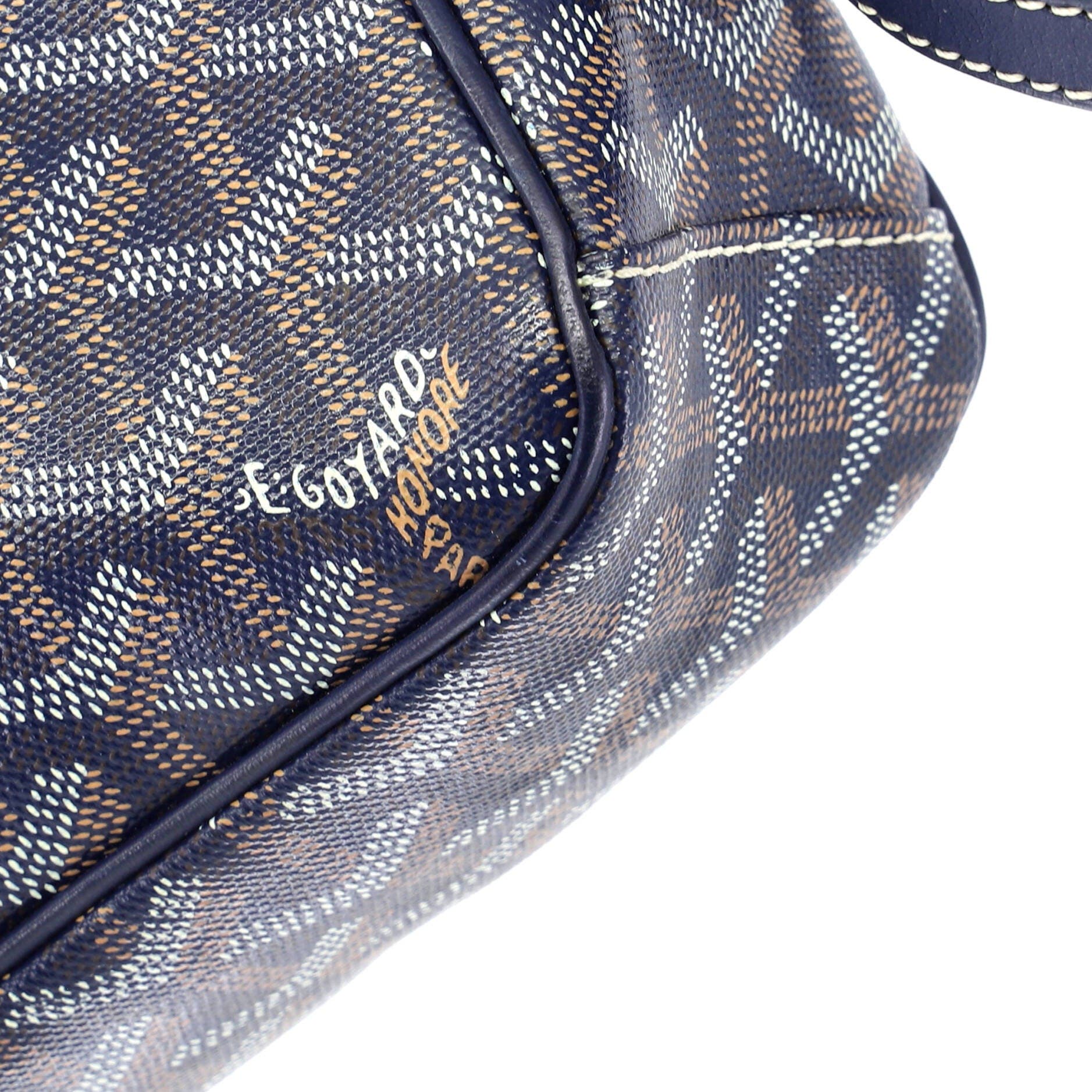 Pre-Owned Goyard Cap Vert Bag Coated Canvas, Alternate, color, Blue