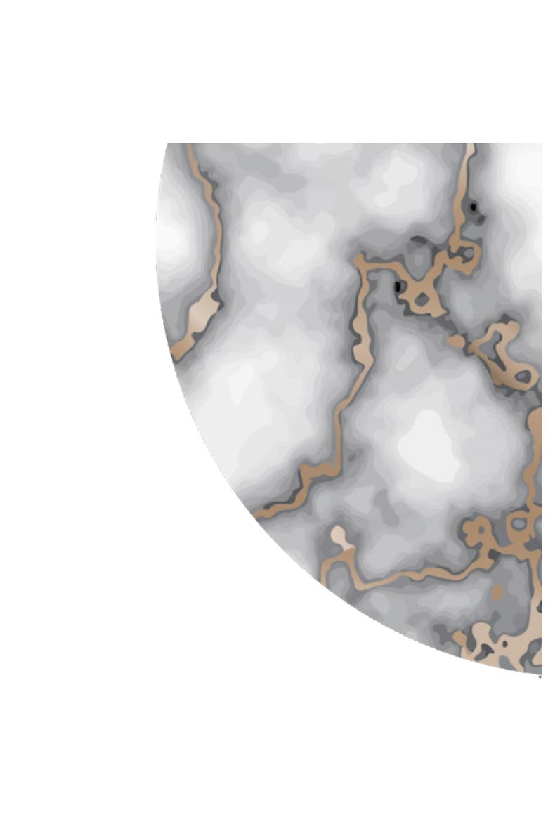 Marble Print Set of 8 Placemats, Alternate, color, SMOKEY GOLD