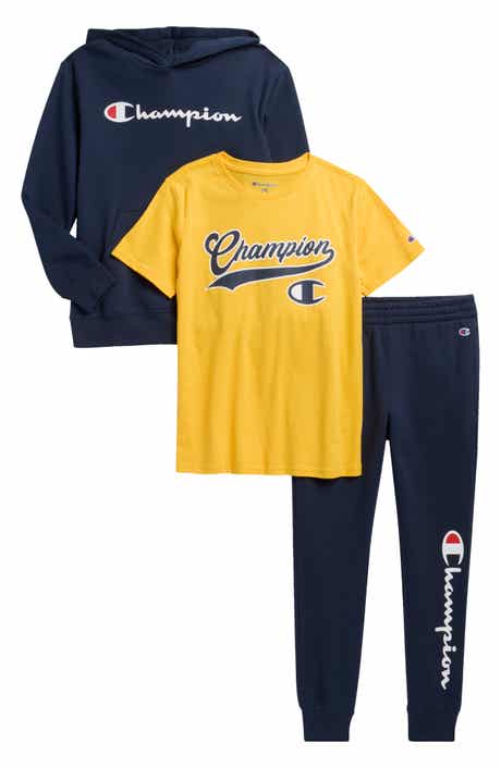 Kids' T-Shirt, Hoodie & Joggers Set