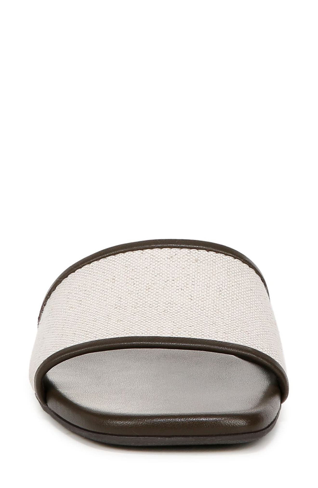 Vince Debra Slide Sandal, Alternate, color, Linen Clove