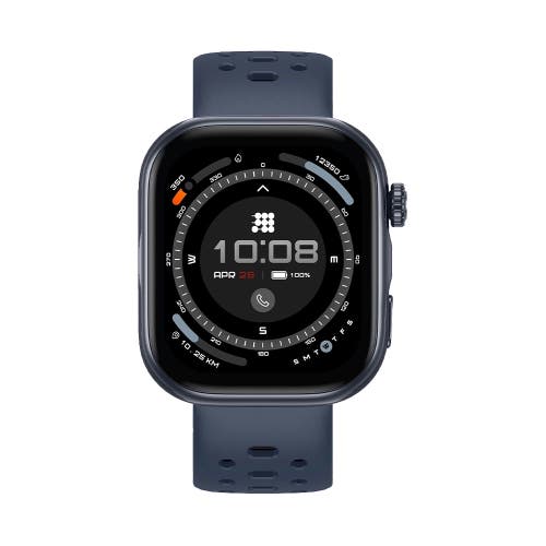 Cubitt Viva Pro 2 Smartwatch With 1.85 Inches Amoled Hd Display, Built-in Gps In Black
