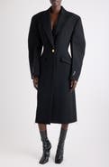 Givenchy Wool Blend Cocoon Coat